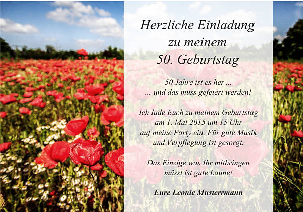 Individuelle Geburtstagseinladungen personalisierte Einladungen zum Geburtstag