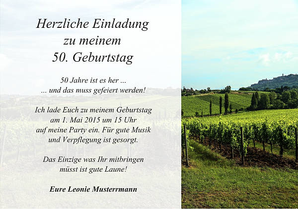 Individuelle Geburtstagseinladungen personalisierte Einladungen zum Geburtstag