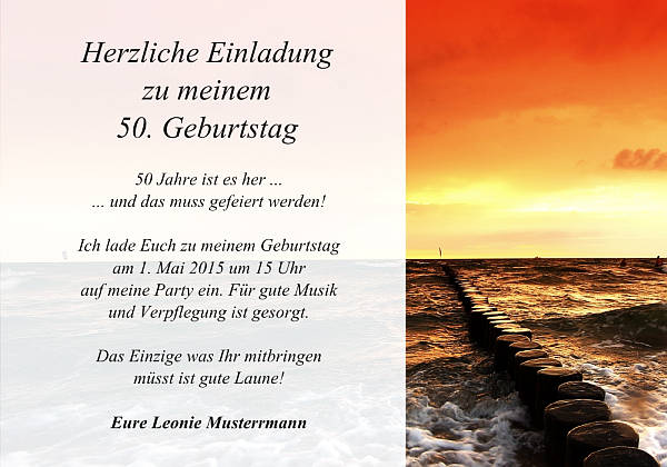 Individuelle Geburtstagseinladungen personalisierte Einladungen zum Geburtstag