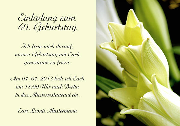 Individuelle Geburtstagseinladungen personalisierte Einladungen zum Geburtstag