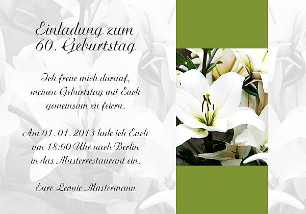 Individuelle Geburtstagseinladungen personalisierte Einladungen zum Geburtstag