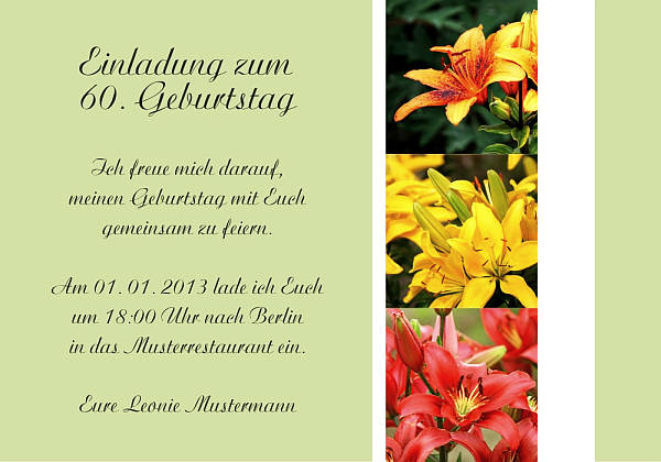 Individuelle Geburtstagseinladungen personalisierte Einladungen zum Geburtstag