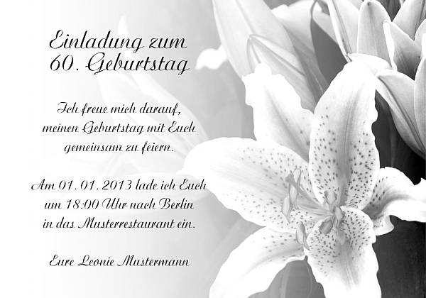 Individuelle Geburtstagseinladungen personalisierte Einladungen zum Geburtstag