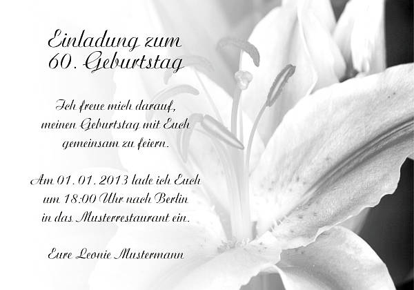 Individuelle Geburtstagseinladungen personalisierte Einladungen zum Geburtstag