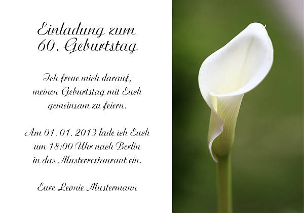 Individuelle Geburtstagseinladungen personalisierte Einladungen zum Geburtstag
