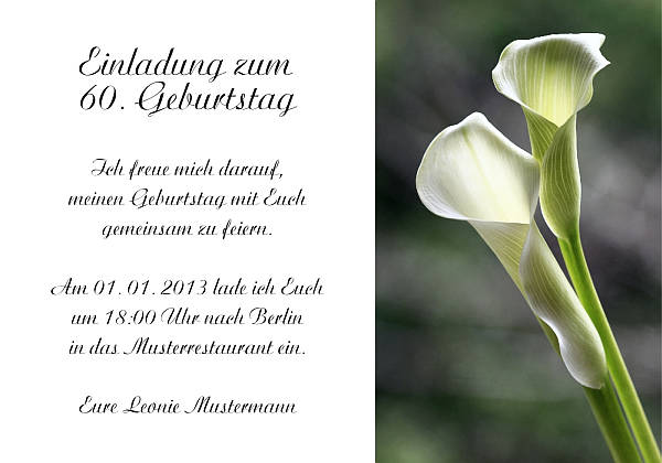 Individuelle Geburtstagseinladungen personalisierte Einladungen zum Geburtstag