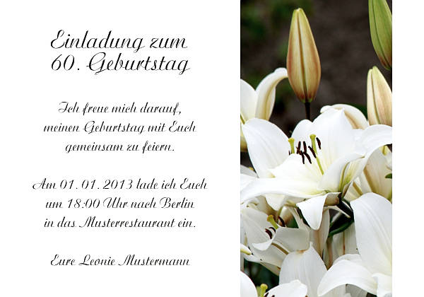 Individuelle Geburtstagseinladungen personalisierte Einladungen zum Geburtstag