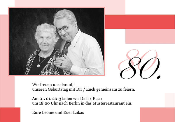 Individuelle Geburtstagseinladungen personalisierte Einladungen zum Geburtstag