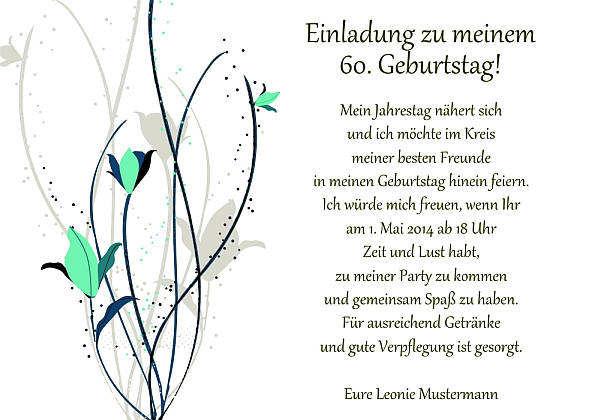 Individuelle Geburtstagseinladungen personalisierte Einladungen zum Geburtstag