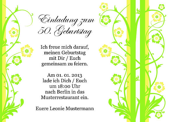 Individuelle Geburtstagseinladungen personalisierte Einladungen zum Geburtstag