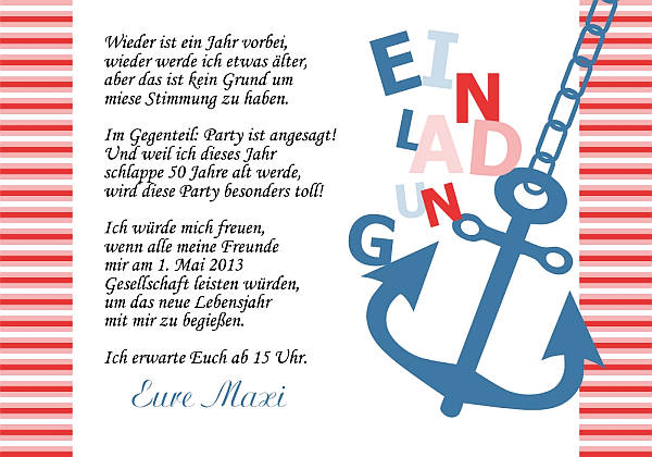 Individuelle Geburtstagseinladungen personalisierte Einladungen zum Geburtstag