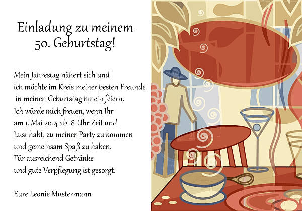 Individuelle Geburtstagseinladungen personalisierte Einladungen zum Geburtstag