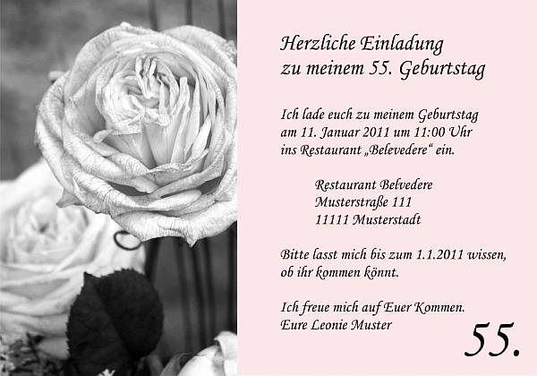 Individuelle Geburtstagseinladungen personalisierte Einladungen zum Geburtstag