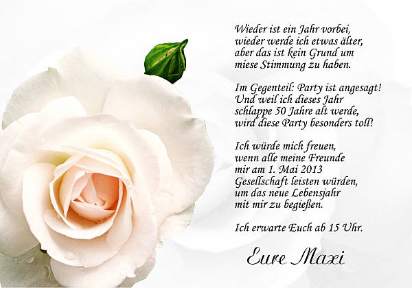 Individuelle Geburtstagseinladungen personalisierte Einladungen zum Geburtstag