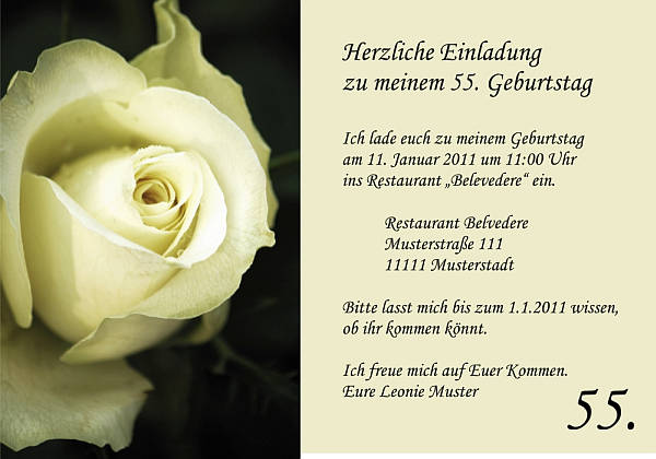 Individuelle Geburtstagseinladungen personalisierte Einladungen zum Geburtstag