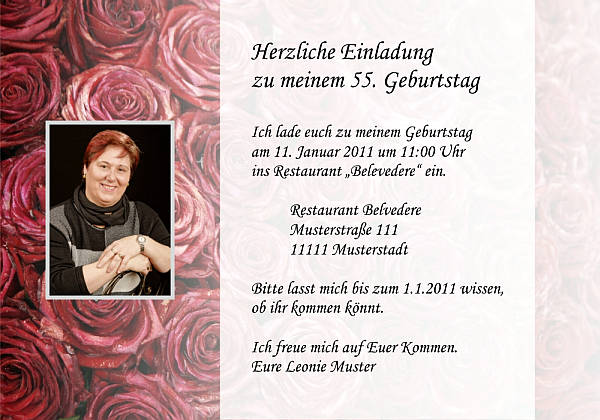 Individuelle Geburtstagseinladungen personalisierte Einladungen zum Geburtstag