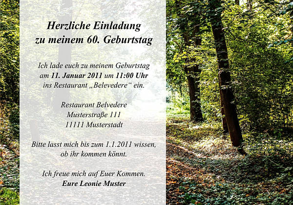 Individuelle Geburtstagseinladungen personalisierte Einladungen zum Geburtstag