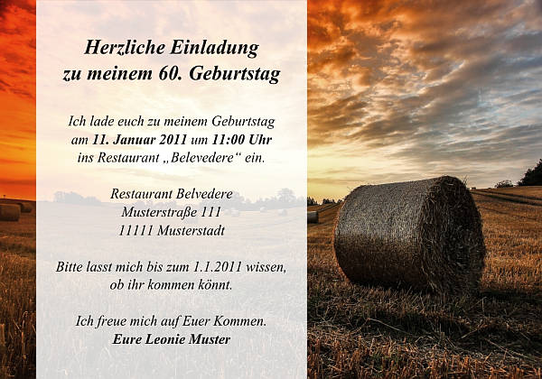 Individuelle Geburtstagseinladungen personalisierte Einladungen zum Geburtstag