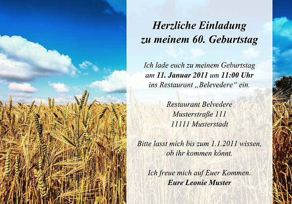 Individuelle Geburtstagseinladungen personalisierte Einladungen zum Geburtstag