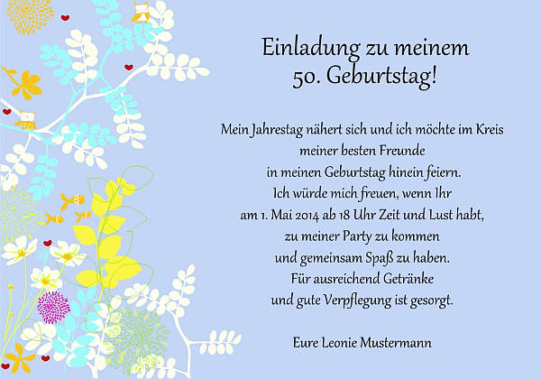 Individuelle Geburtstagseinladungen personalisierte Einladungen zum Geburtstag