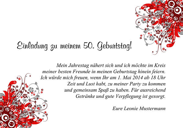 Individuelle Geburtstagseinladungen personalisierte Einladungen zum Geburtstag