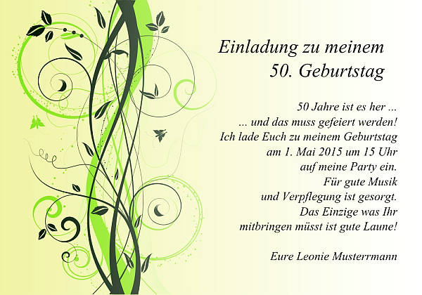 Individuelle Geburtstagseinladungen personalisierte Einladungen zum Geburtstag