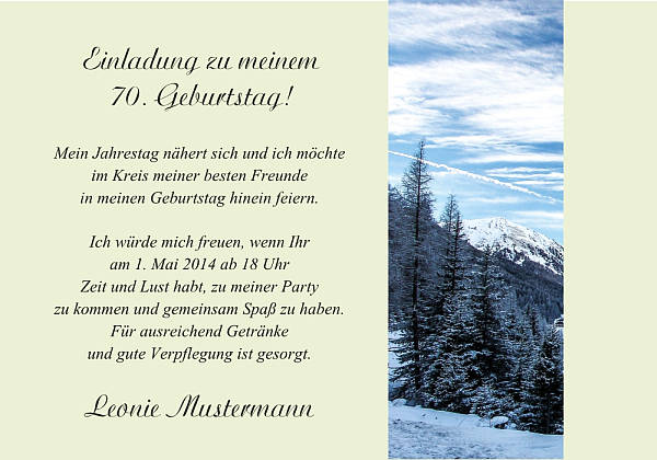 Individuelle Geburtstagseinladungen personalisierte Einladungen zum Geburtstag