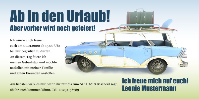 Beliebte Geburtstagseinladungen 50 Originelle Einladungskarten zum 50 Geburtstag