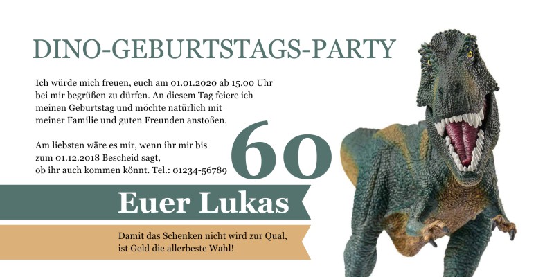 Originelle Einladungskarten zum 50 Geburtstag