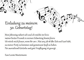 Individuelle Einladungskarten Geburtstag